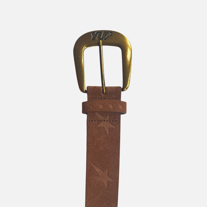 LONESTAR — Star-Embossed Suede