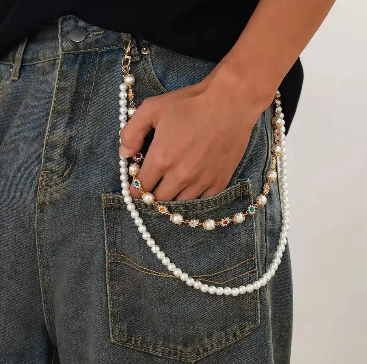 Double-Layered Pearl Chain