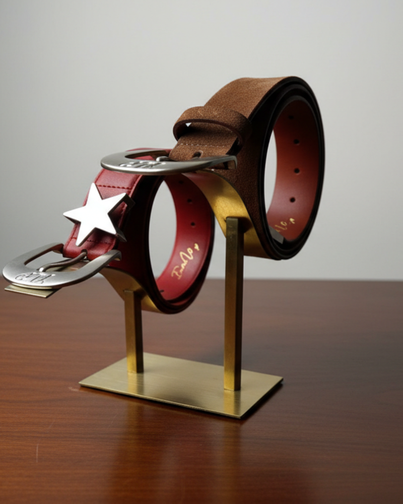 Sculptural Belt Stand